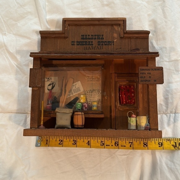 Vintage 🔥sale🔥miniature Haleiwa General Store Hawaii - Picture 6 of 7